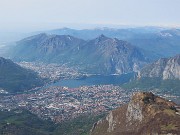 Sulle nevi primaverili del RESEGONE ad anello da Fuipiano-8apr24- FOTOGALLERY